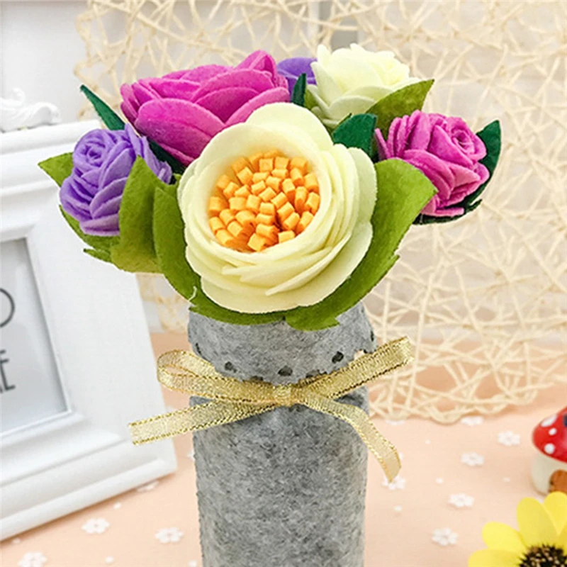 Набор из нетканого материала для цветов ручной работы имитация букета