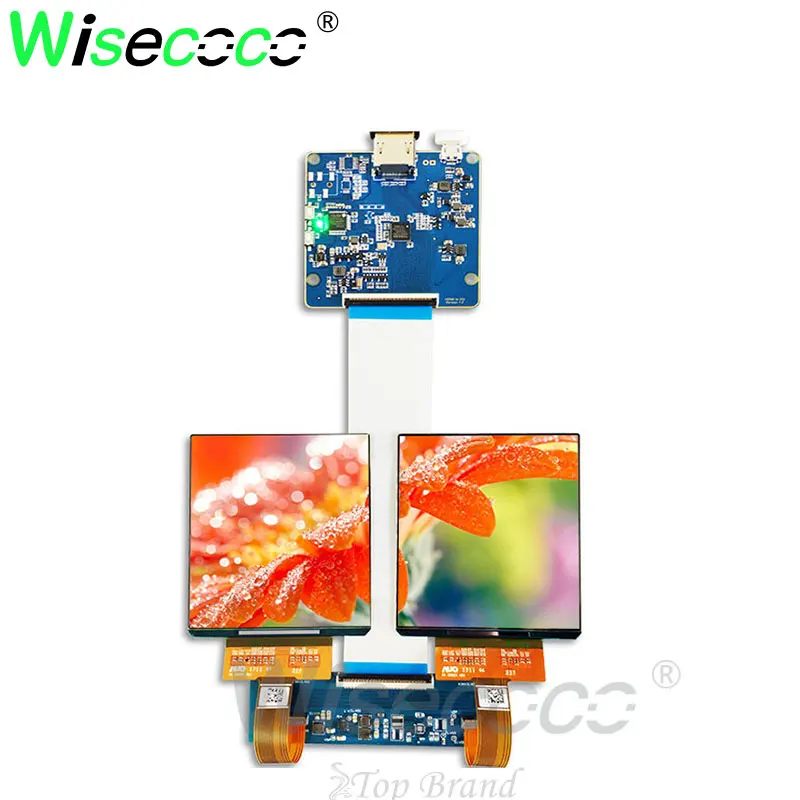 Плата HDMI MIPI 3 81 дюймов 1080 X1200 dual oled AMOLED vr ЖК экран для гарнитуры VR Гамлета 90
