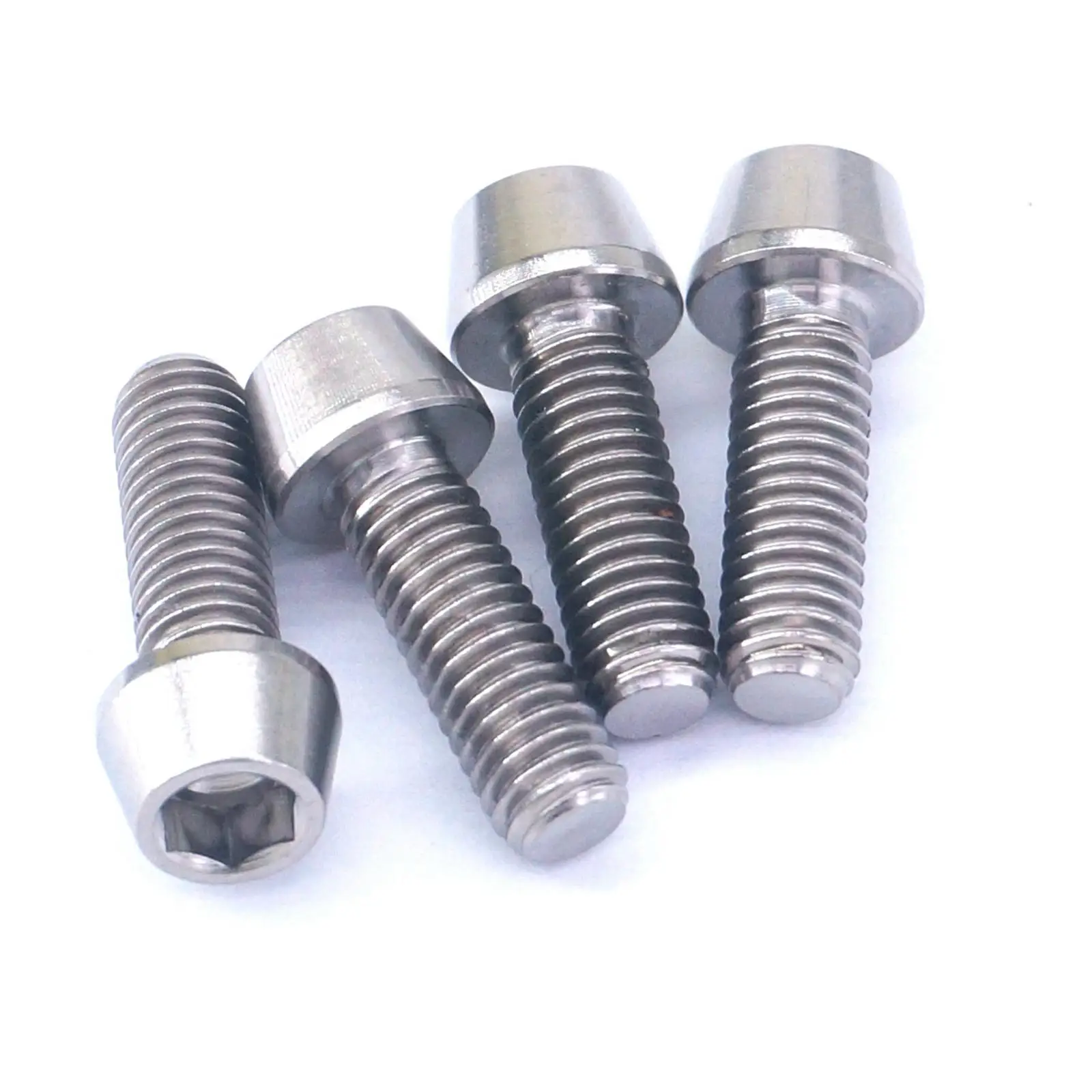 4 шт. титановые конические головки для велосипедного дискового тормоза |