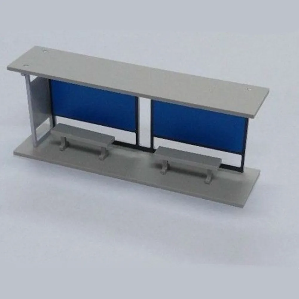 1:87 HO Scale Gauge строительная модель железнодорожной железной дороги схема укрытия