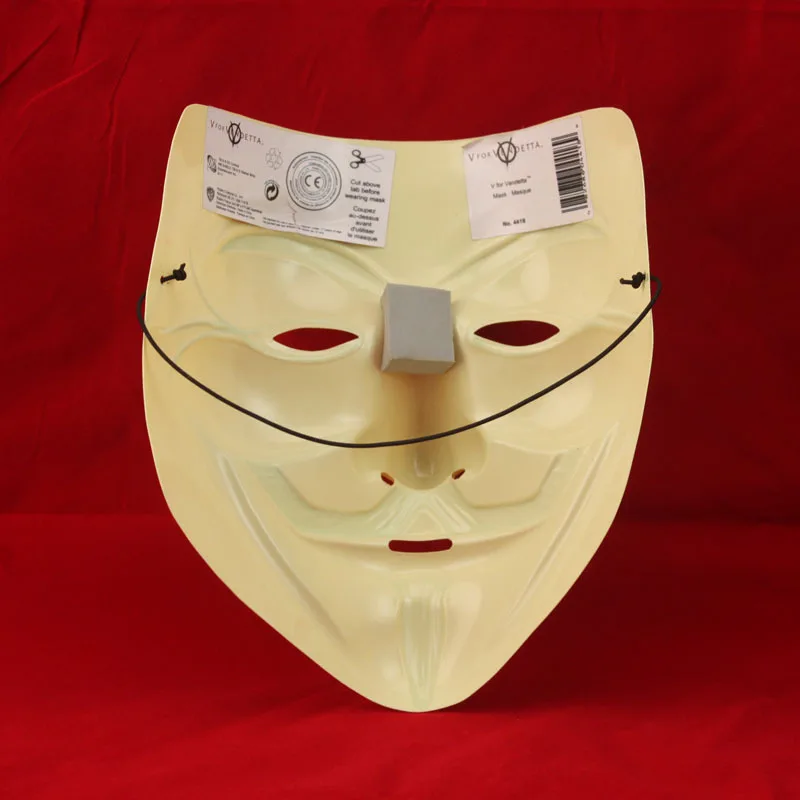 New V For Vendetta Guy Fawkes Mask for Halloween Costume Fancy Dress Cosplay |