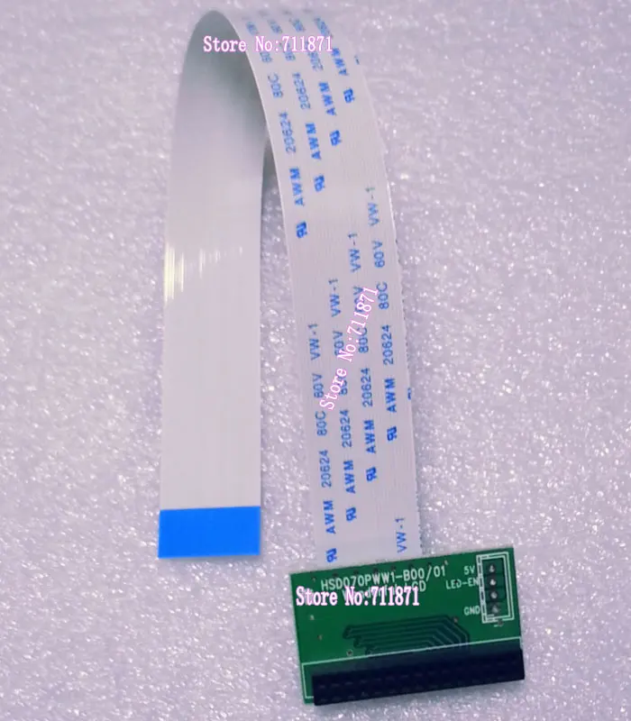 30P 1ch 6bit HSD070PWW1 FPC FFC адаптер LVDS 200 мм кабель B00 B01 разъем 0 5 преобразования|ffc cable|ffc lvdsffc