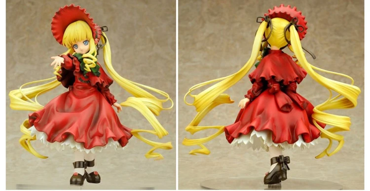 19 см японское аниме фигурка Япония ver Shinku Rose maiden фигурка Коллекционная модель игрушки для мальчиков