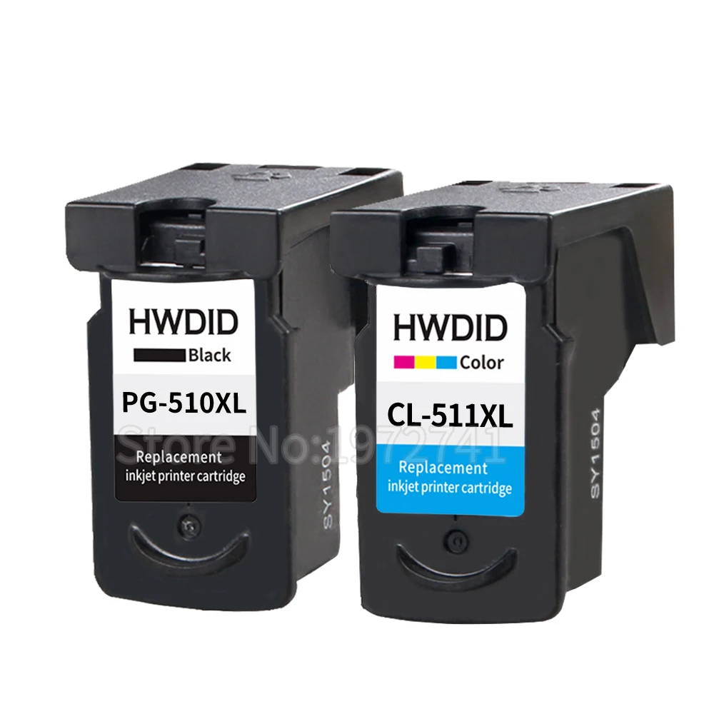 HWDID PG/pg510 CL/cl511 совместимый чернильный картридж PG 510 CL 511 для Canon Pixma IP2700 MP240 MP250 MP260 MP270 MP280/480 принтер