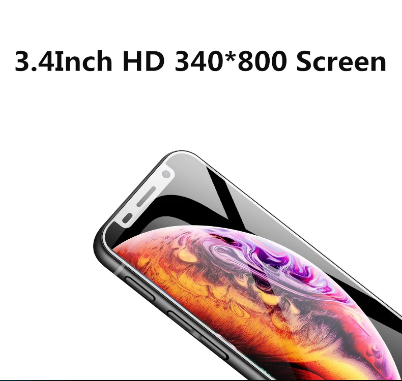 Карманный мини 4G мобильный смартфон Melrose MTK6739 2 ГБ 32 ГБ Android 8,1 отпечаток пальца Лицо ID 3,4 дюймов студенческий детский мобильный телефон