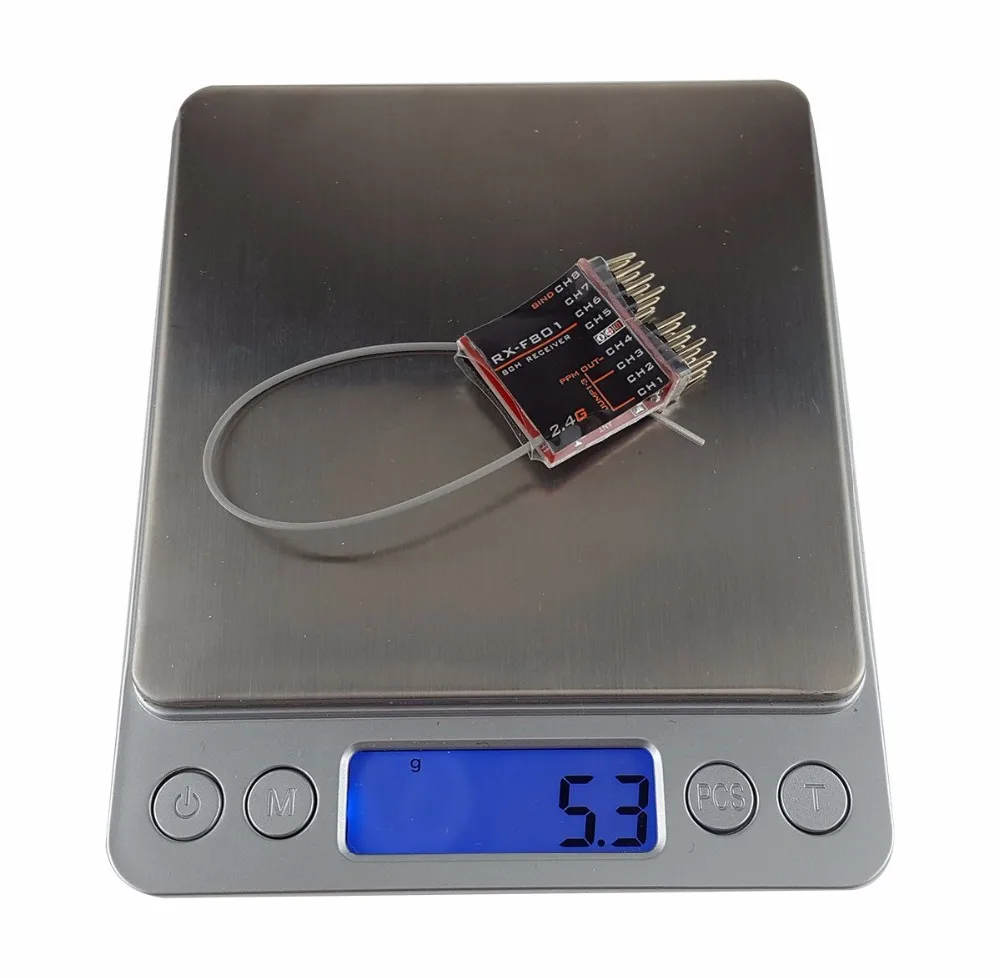 RX F801 8CH приемник с выходом PPM совместим FRSKY X9D/X9D PLUS/DJT/DFT/DHT тюнер для RC самолета|ppm