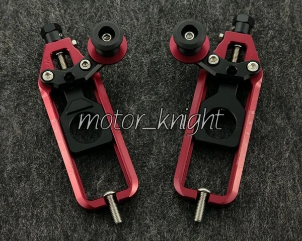 

Red Aluminum Motorcycle Chain Adjusters For YAMAHA 2004-2006 YZF R1 04 05 06