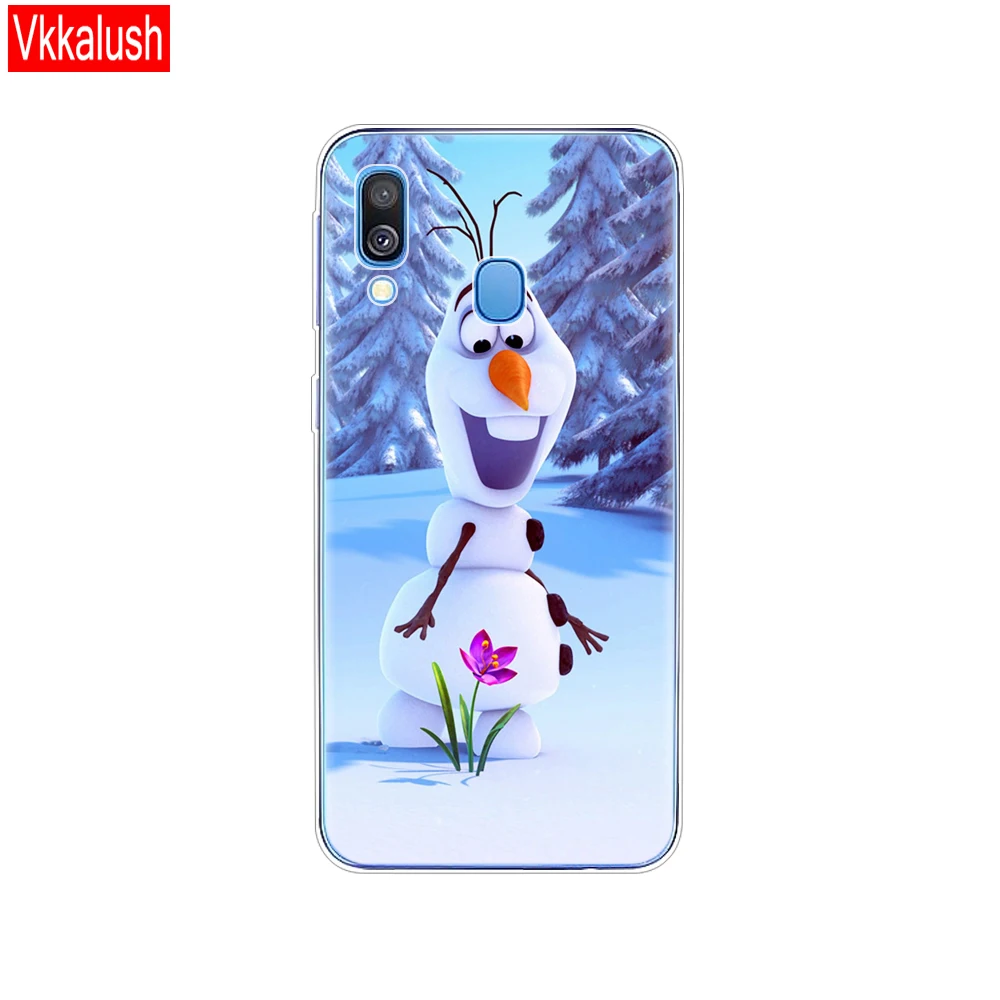 Чехол для телефона, чехол для samsung A40, мягкий силиконовый чехол на заднюю панель для samsung Galaxy A40 A405, SM-A405F, A405F, мультяшная задняя крышка - Цвет: 80119