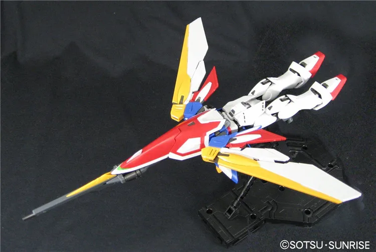 Bandai Gundam MG 1/100 крыло XXXG 01W мобильный костюм сборные модели комплекты фигурки