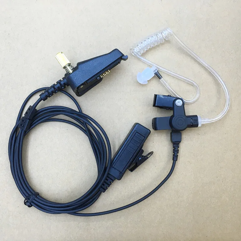 Honghuismart акустическая Воздушная трубка большие PTT наушники для kenwood TK190 TK280 TK285 TK380