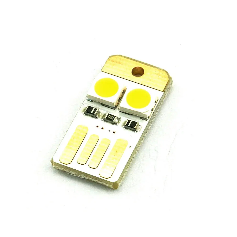 2 шт. мини USB мощность светодио дный светодиодный ночник В лампа 5 в