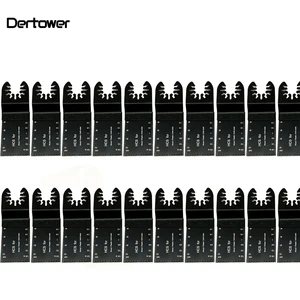 20 шт. многофункциональные биметаллические точные пильные диски, Осциллирующие многофункциональные пильные диски для ремонта, электрорезка, многофункциональные инструменты