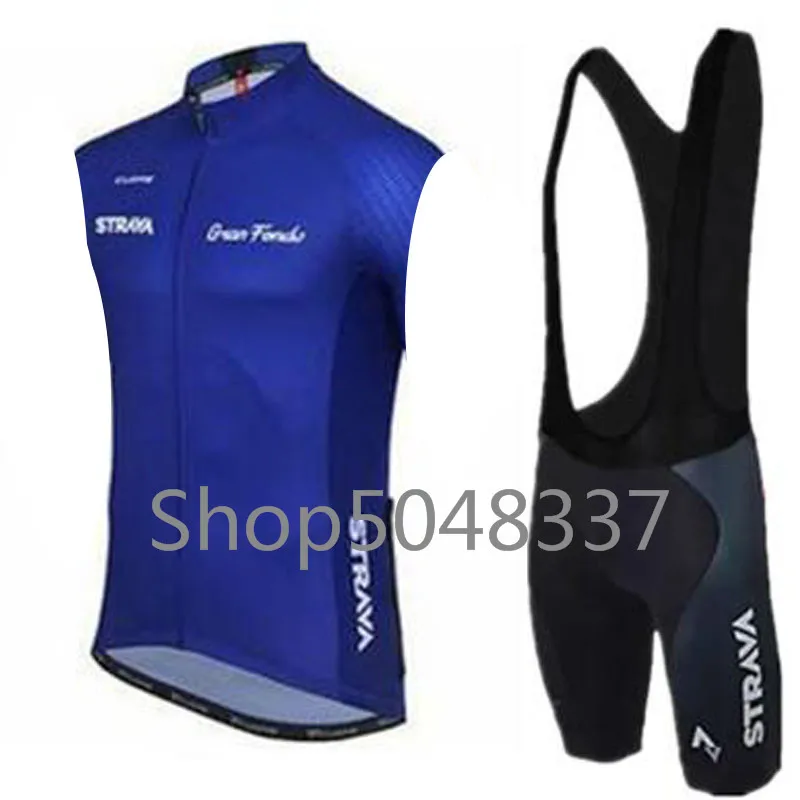2019 Pro без рукавов Велоспорт Джерси нагрудник шорты набор лето для езды на