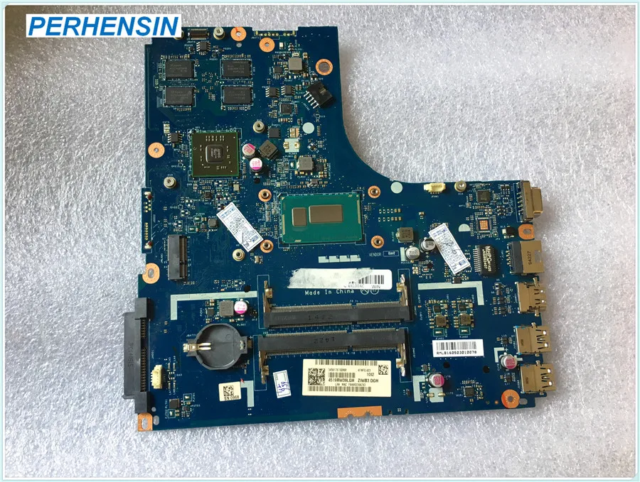 Для Lenovo B50 70 материнская плата для ноутбука ZIWB2 ZIWB3 ZIWE1 LA B091P SR1E8 3558U DDR3L 100% работает
