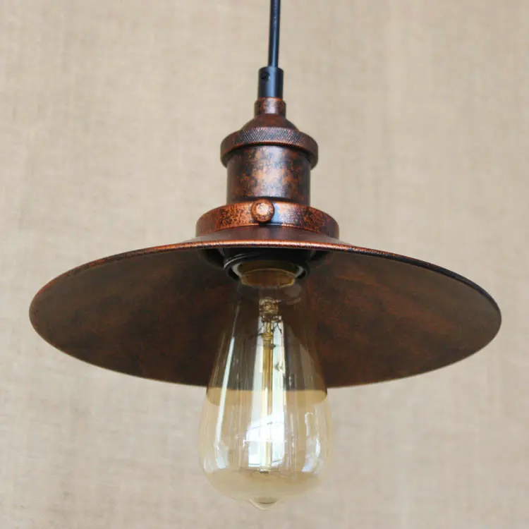 Промышленные подвесные светильники винтажная Подвесная лампа Эдисона E27 110 220V