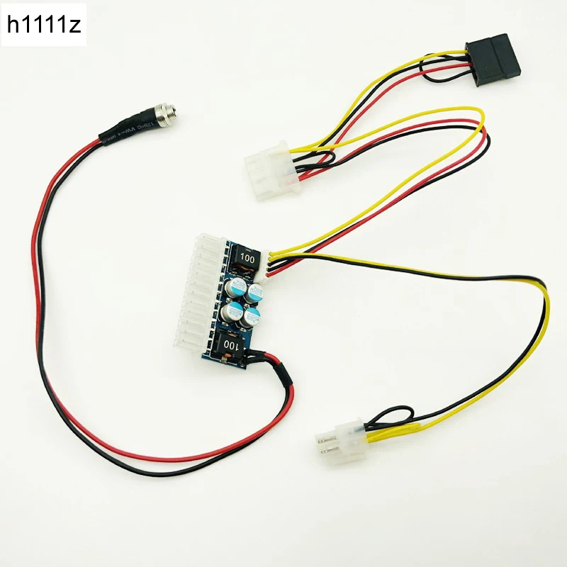Блок питания ATX для компьютера 24pin DC 12V вход 160W пиковый выход переключатель блок Pico