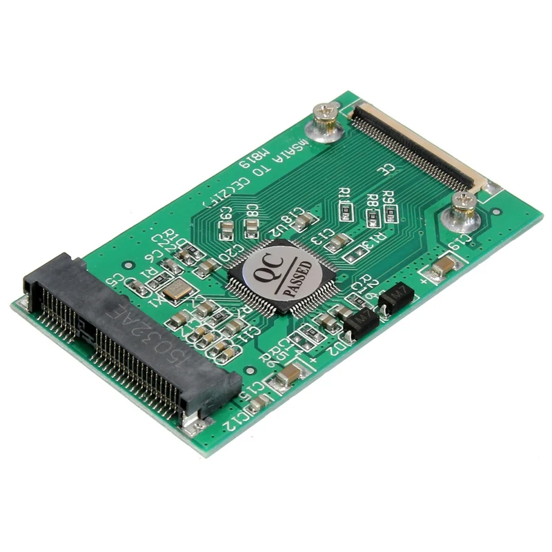 Mini mSATA PCI E 1 8 дюймов 3 В SSD к 40pin ZIF CE кабель конвертера адаптера карты|Корпус