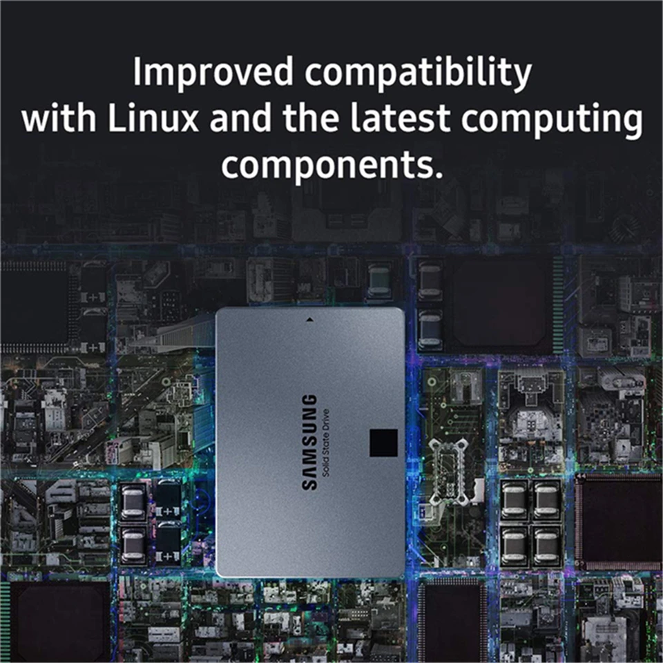 SAMSUNG SSD 860 QVO 1 ТБ Internal Solid State Drive V NAND SATA3 6 ГБ/сек. 2 5 &quotSSD для ноутбуков настольных
