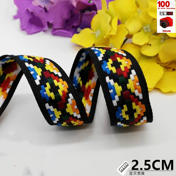 Новинка ширина 2 5 см больше цветов геометрический Классический Красивый