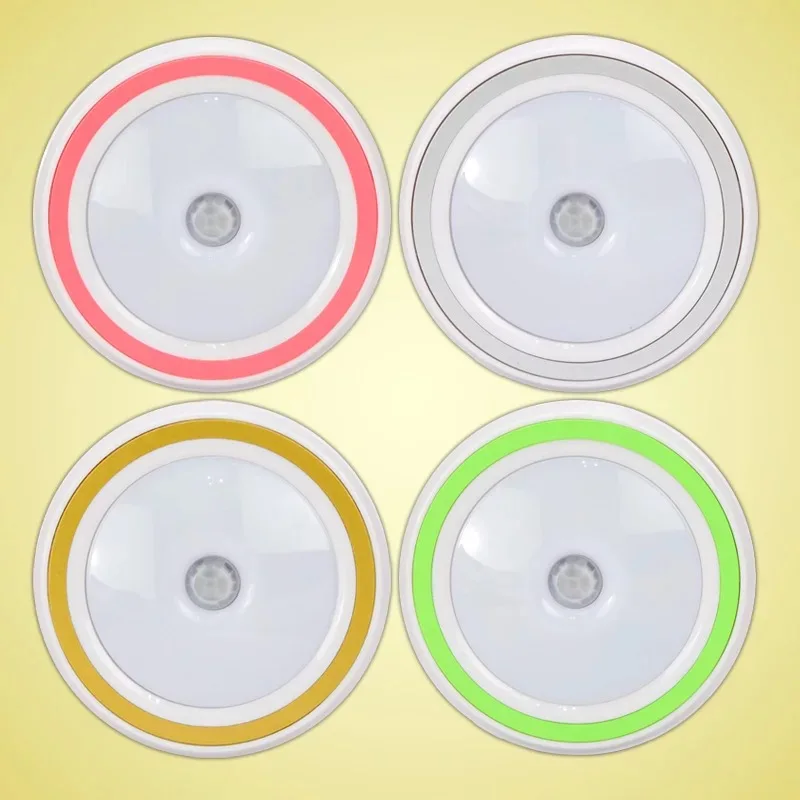 Светодиодный светящийся с датчиком движения и светом | Управление ночным