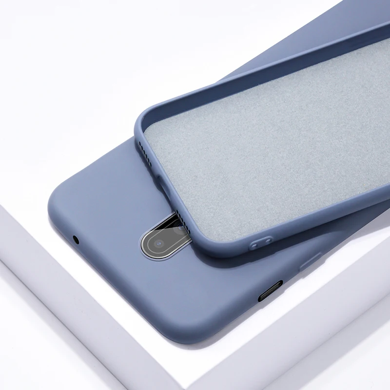 KEYSION Liquid Silicone Phone Case For OnePlus 7 Pro 1+7 Shockproof Coque Rubber Soft Cover One Plus 6 6T 1+7P | Мобильные телефоны