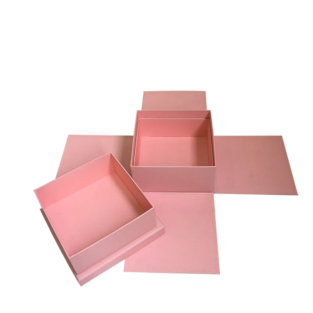Квадратная внутренняя коробка нового дизайна 2020 года имеет двухэтажную упаковку