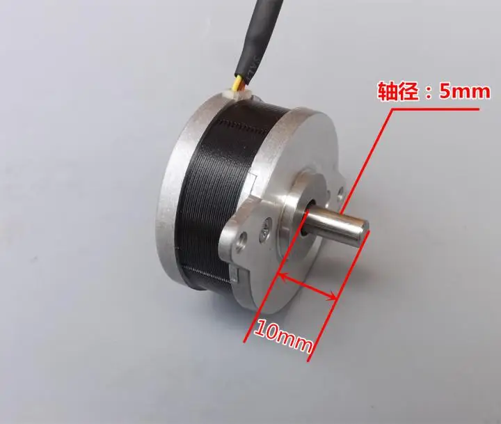 36 шаговый двигатель 2 фазный 4 проводный микрошаговый 0.5A 0 9 градусов Шаговый угол