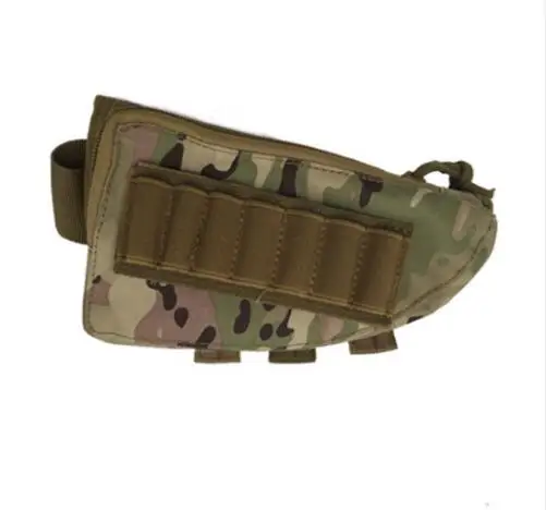 CP Camo Винтовка приклад для дробовика щека отдых ружье запас может загрузить 12 шт. пуля снаряд оболочки Пистолет Аксессуары для тактической охоты - Цвет: CP Camo