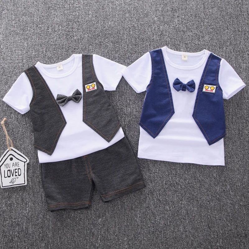 Одежда для новорожденных мальчиков новинка 2019 нарядное боди на крестины