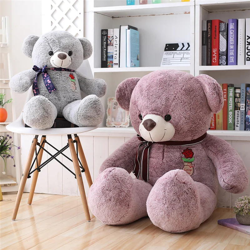 Милый плюшевый мишка игрушки Мультяшные животные кукла мягкий медведь набивная