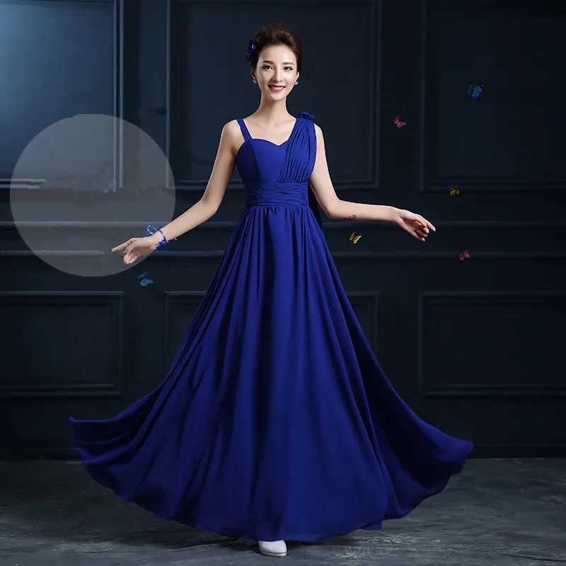 QNZL02# весенне-Летнее Длинное кружевное шифоновое платье для подружки невесты свадебное платье для выпускного вечера Женская мода оптом
