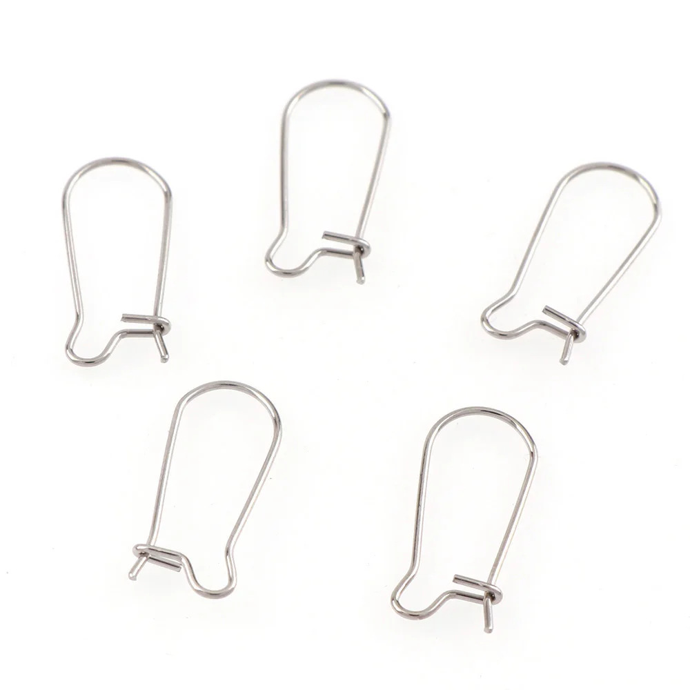 20 шт./лот модные украшения из нержавеющей стали серьги-крючки французский