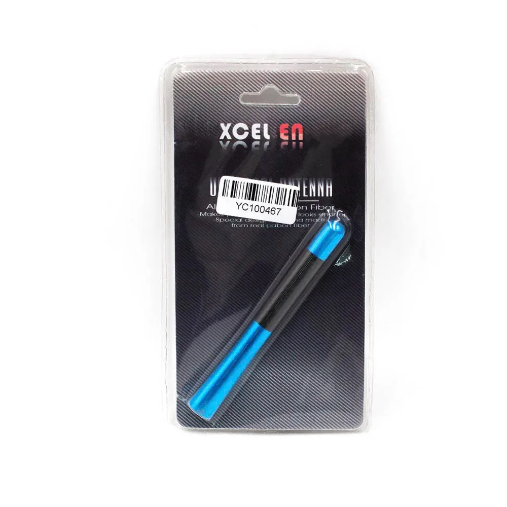 CNSPEED синяя Универсальная автомобильная антенна 120 мм алюминиевая углеродная