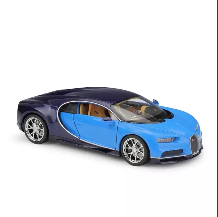 Welly 1:24 Bugatti Chiron Супер спортивный автомобиль литья под давлением модель автомобиля игрушечный автомобиль