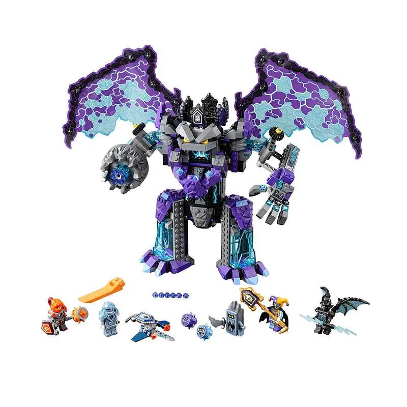 Подарки Bela 10705 Pogo Nexus Nexo Knights Power Pouvoirs Аарон Лэнс глина строительные блоки кирпичи
