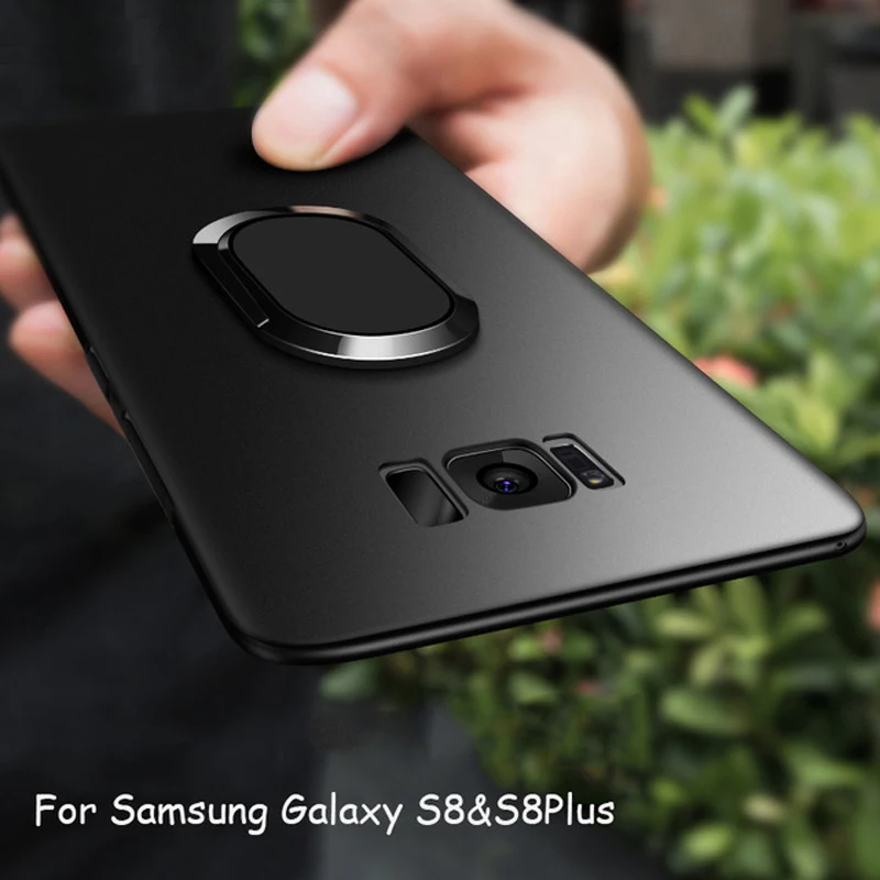 Для Samsung Galaxy S8 S9 Plus Мягкий силиконовый чехол для Note 8 Note8 автомобильный держатель
