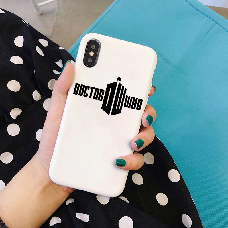 Доктор Кто мягкий силиконовый карамельный цвет крышка tardis чехол для телефона для iPhone X XR XS MAX 6 7 8 plus 6s для Apple лучший корпус