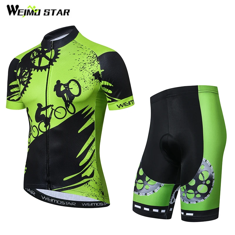 

Gear Cycling Jersey Pro Team WEIMOSTAR Men cycling clothing maillot ciclismo Bike Jerseys Padded BIcycle Shorts cycling set