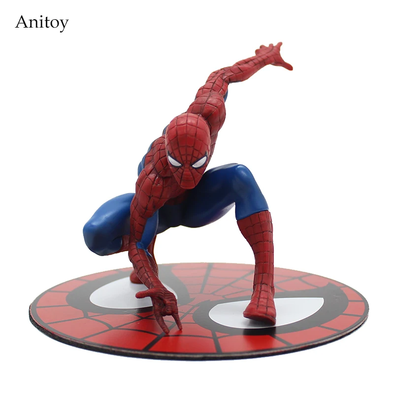 ARTFX+ Статуя Человека-паука Удивительный Человек-паук ПВХ фигурка Коллекционная модель игрушки 12 см KT3715