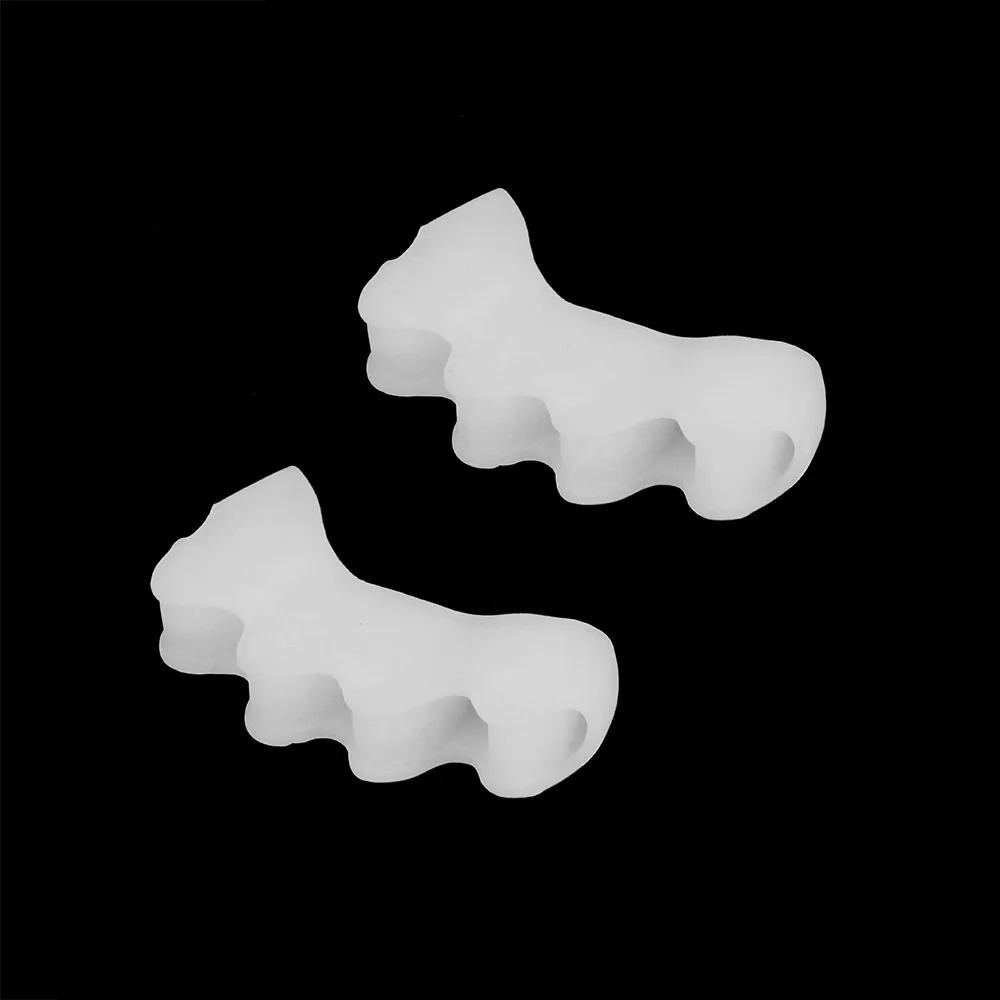 2 шт. вальгусная скобы для пальца ноги сепаратор при захождении пальцев друг на