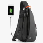 Сумка кросс-боди MY Brand Мужская, Повседневная маленькая сумочка-слинг из ткани Оксфорд, однотонный водонепроницаемый мини-мессенджер на ремне, M608