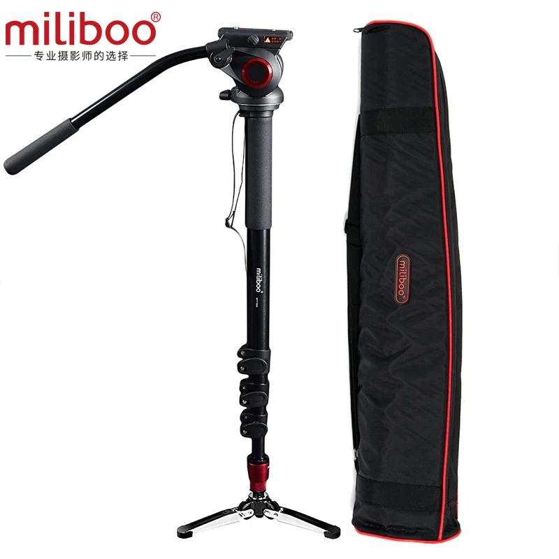 Miliboo MTT705A алюминиевый Портативный профессиональный монопод для видеокамеры DSLR