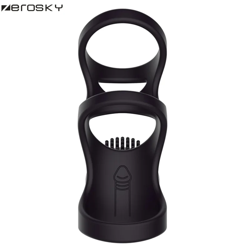 Силиконовое кольцо для задержки мужского пениса вибратор преждевременной