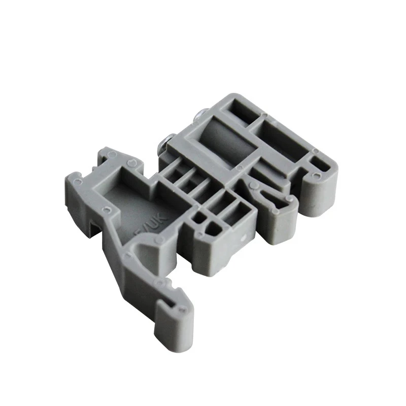 10 шт./лот Универсальные клеммные блоки Концевая пробка din рейка винтовой зажим