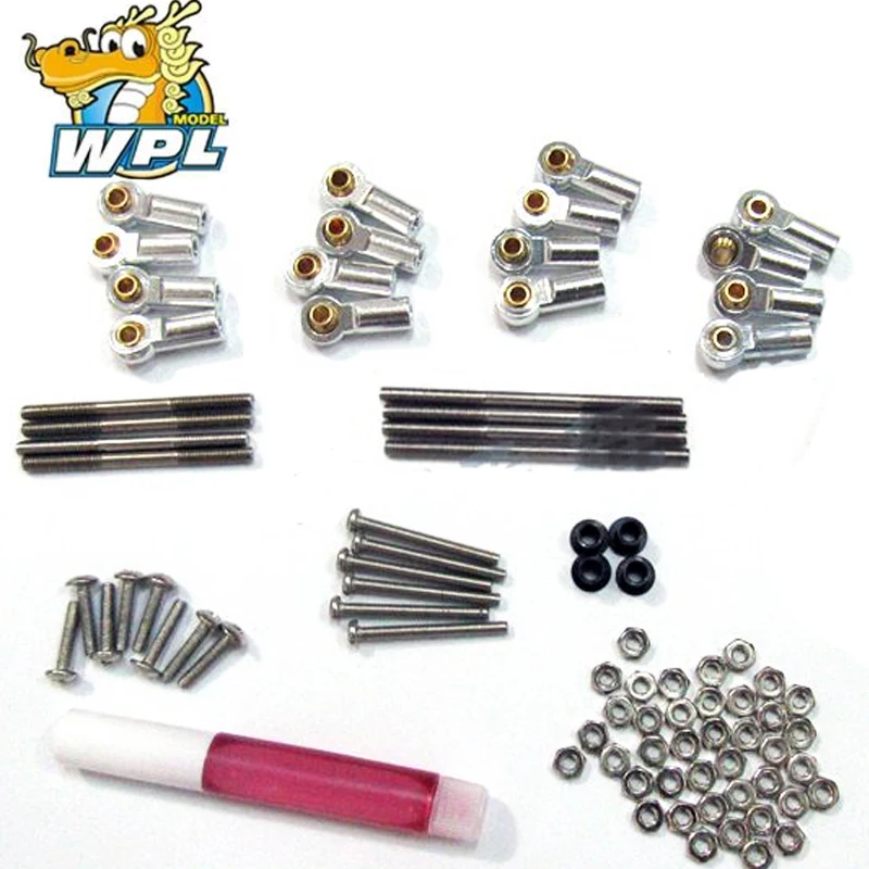 WPL C24 DIY Радиоуправляемый автомобиль внедорожник запчасти 1:16 гусеничный военный