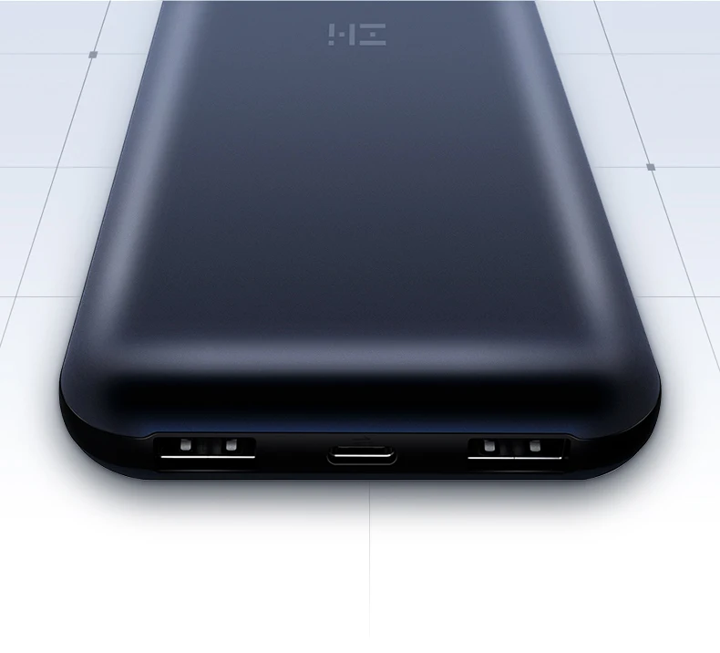 ZMI power Bank 20000 мАч, внешняя батарея QC 3,0, зарядное устройство для ноутбука, внешний аккумулятор с двумя портами для ноутбука QB820