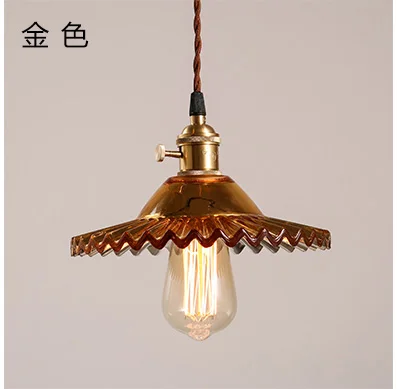 Винтажная Подвесная лампа в стиле лофт старинная стеклянная винтажная Эдисона