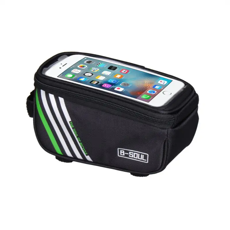 

Bicycle Bag Frame Front Head Top Tube Waterproof & Touch screen Bike Bag For Cycling Mountain Mobile Phone Bag Riding Equipment