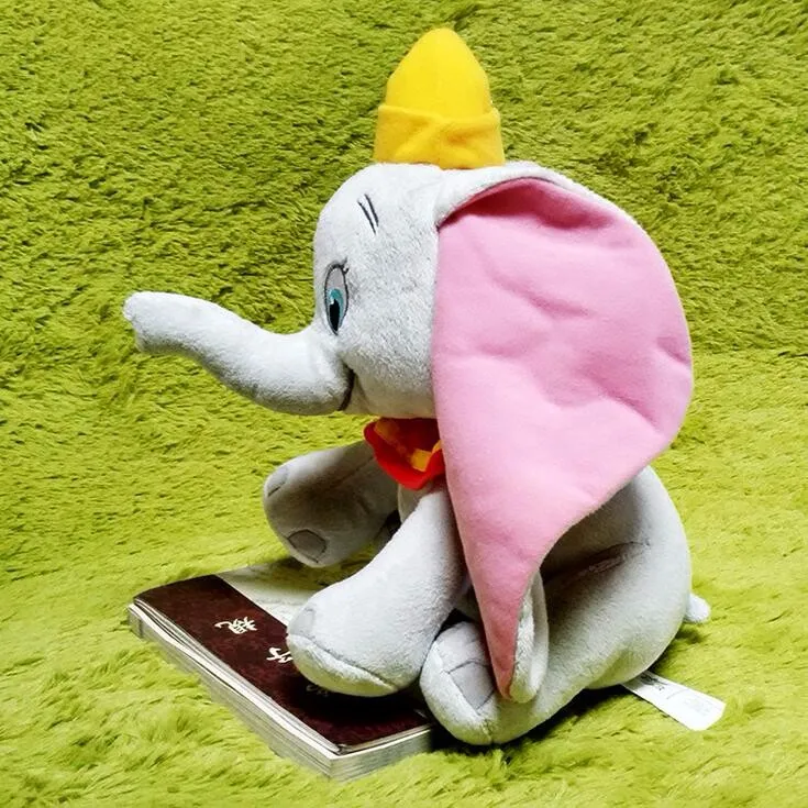 30 см Dumbo Kawaii мультяшный слон, плюшевая игрушка, чучело, мягкие игрушки для ребенка, подарок, мягкая плюшевая кукла для коллекции