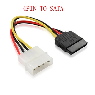 SATA линия передачи данных USB для PS2 4PIN 8pin для SATA сброс питания на Выкл Sata линия передачи данных 4pin расширенная линия - Цвет: 4PIN TO SATA